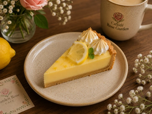 Tarta de limón artesanal